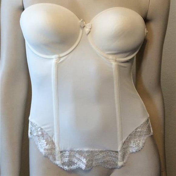 Simone Perele Other - Simone Perele Ivory Fiji Bustier Corset Bra 32C
